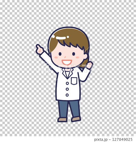 Pharmacist/Diagonal/Female 05 Pharmacist/Diagonal/Female 05 127849025
