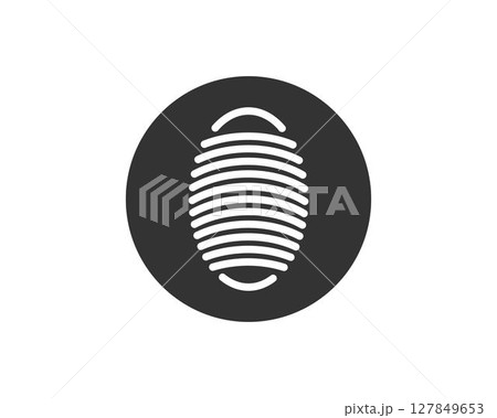 Finger print vector icon 127849653