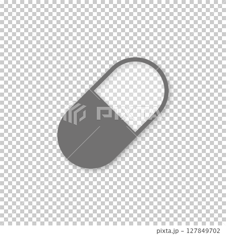 シンプルなカプセルのベクターアイコン_16 シンプルなカプセルのベクターアイコン_16 127849702