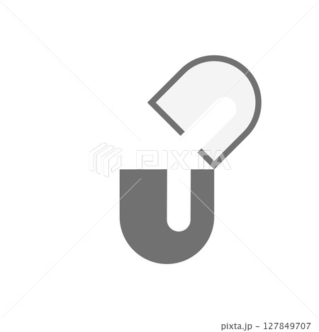 シンプルなカプセルのベクターアイコン_21 127849707