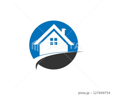 Real estate logo vector 127849754