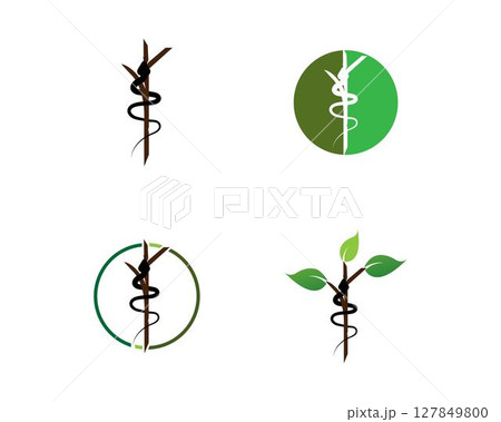 Snake logo vector Snake logo vector 127849800