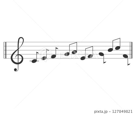 Music note Icon Vector Music note Icon Vector 127849821