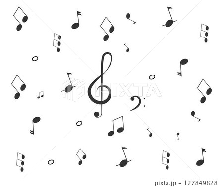Music note Icon Vector Music note Icon Vector 127849828