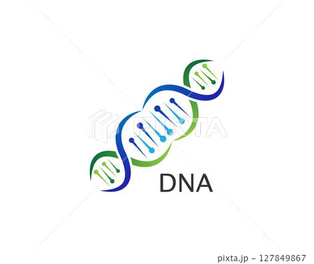 D,N,A logo vector 127849867