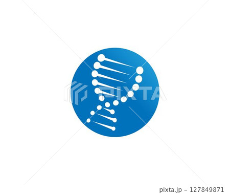 D,N,A logo vector 127849871