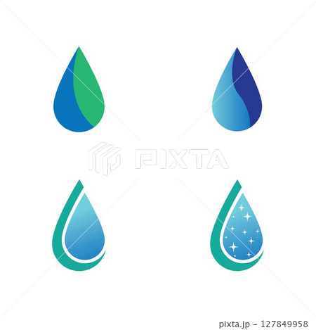 water drop Logo Template vector 127849958