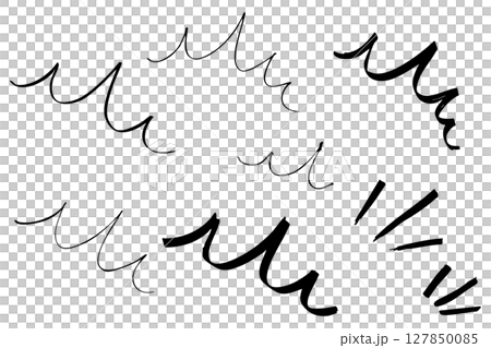 簡單的驚喜、發現、直覺的圖標向量素材 127850085