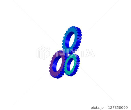 Gear Logo Template vector icon 127850099