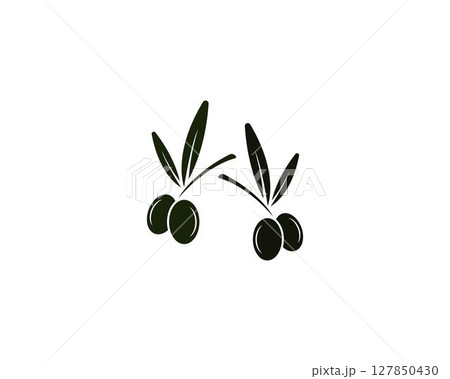 olive logo template vector design 127850430