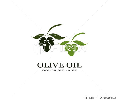 olive logo template vector design olive logo template vector design 127850438