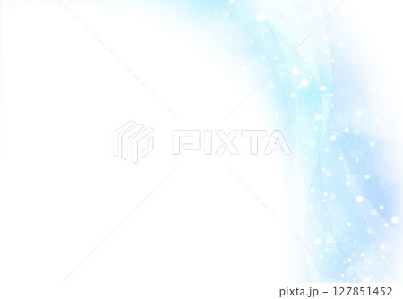 流れる水がキラキラ光る線 127851452