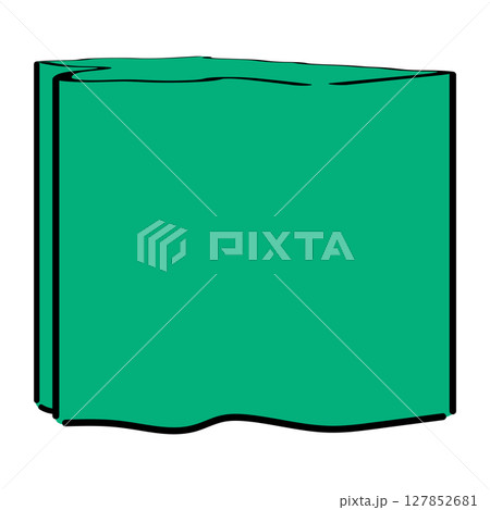 手書き_アゼルバイジャン_バルダ_ベクター素材_アイソメトリックイラスト 127852681