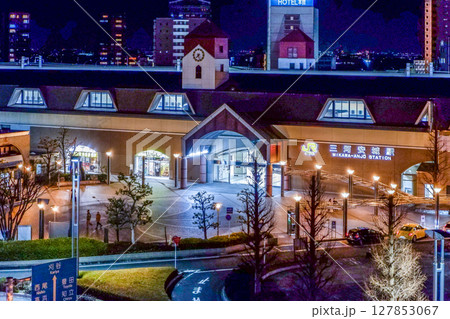 JR三河安城駅夜景 JR三河安城駅夜景 127853067