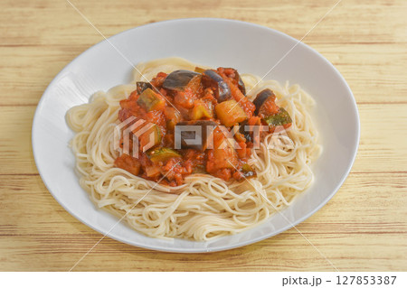 ラタトゥイユ素麺 ラタトゥイユ素麺 127853387