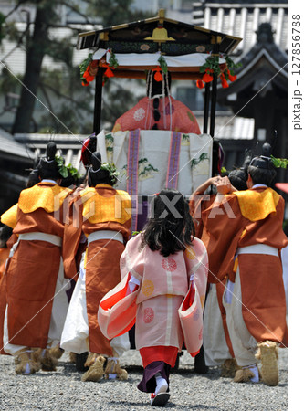 葵祭の斎王代 葵祭の斎王代 127856788