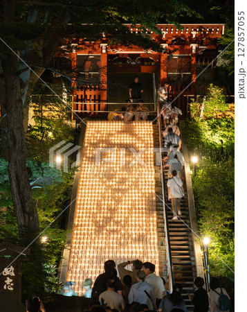 草津温泉 湯畑まえ(光泉寺・山門下)のキャンドルイベント 草津温泉 湯畑まえ(光泉寺・山門下)のキャンドルイベント 127857055