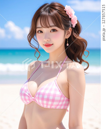 アジアンビューティー(水着) 127857515