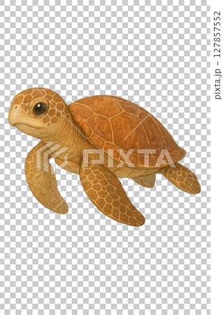 水族館動物插圖素材 127857552