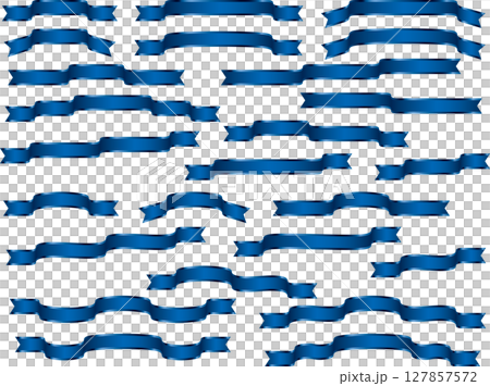 絲帶,15 藍色,活頁邊 絲帶,15 藍色,活頁邊 127857572