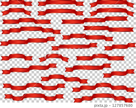絲帶,10 紅色,活頁邊 絲帶,10 紅色,活頁邊 127857680