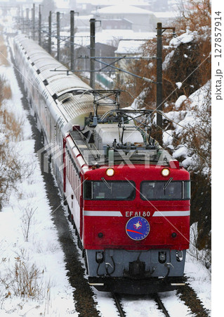 寝台特急「カシオペア」　東北本線 127857914