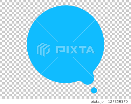 Round/loose speech bubble 127859570