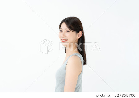 女性　ビューティー　スキンケア 127859700