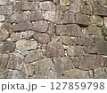 日本の城郭石垣の石積みテクスチャ 127859798