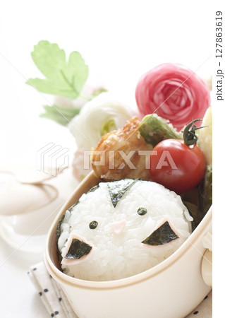 手作りのおいしいキャラ弁当 手作りのおいしいキャラ弁当 127863619