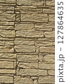 Stacked stone wall background 127864635