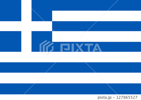 The national flag of Greece, icon, badge, symbol, backdrop, logo. The national flag of Greece, icon, badge, symbol, backdrop, logo. 127865527