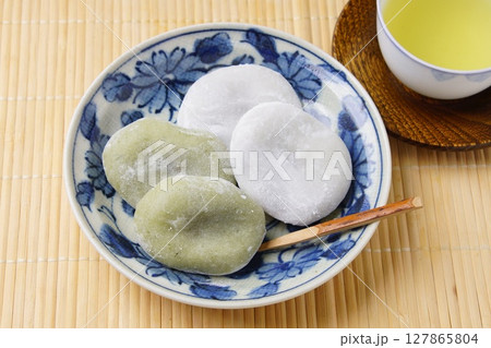 大福餅 和菓子 大福餅 和菓子 127865804