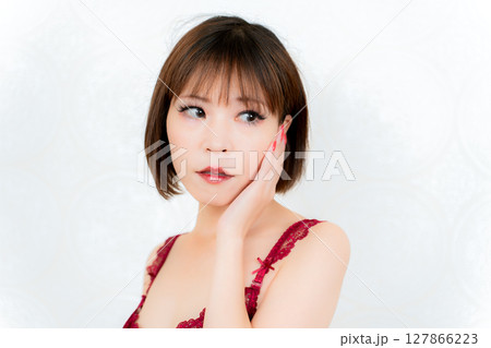 ビューティーイメージの日本人女性 127866223