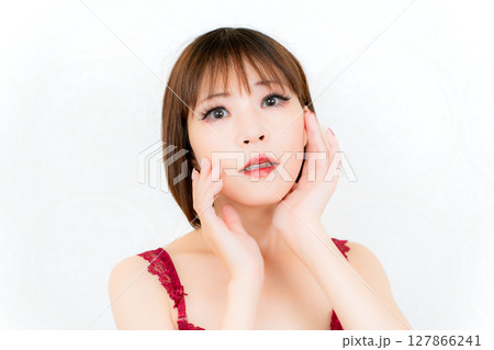 ビューティーイメージの日本人女性 ビューティーイメージの日本人女性 127866241