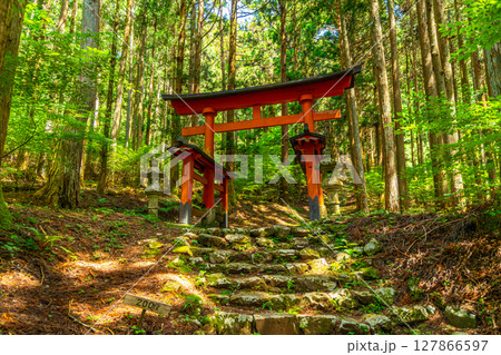 氷室神社　山梨県富士川町 127866597