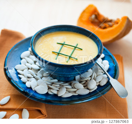 Pumpkin soup Pumpkin soup 127867063