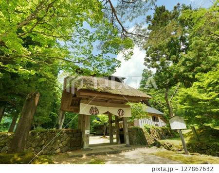 初夏の寒湯番所跡　 127867632