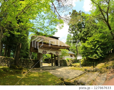 初夏の寒湯番所跡　 127867633