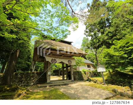 初夏の寒湯番所跡 初夏の寒湯番所跡 127867634