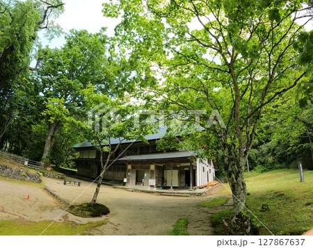 初夏の寒湯番所跡　 127867637