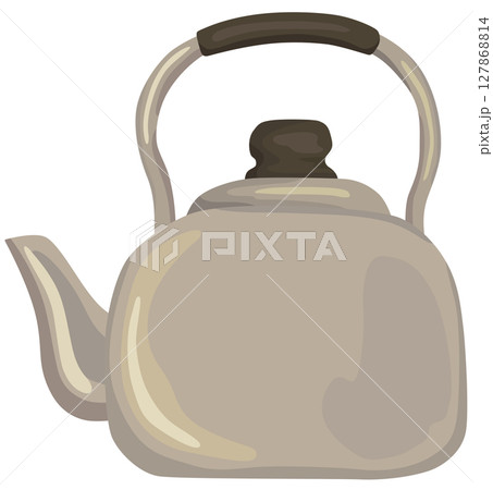 やかんのイラスト ベクター素材 やかんのイラスト ベクター素材 127868814