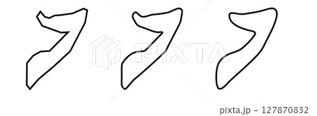 Somalia country black outline silhouettes in three different levels of smoothness. Simplified maps. Vector icons isolated on white background. Somalia country black outline silhouettes in three different levels of smoothness. Simplified maps. Vector icons isolated on white background. 127870832