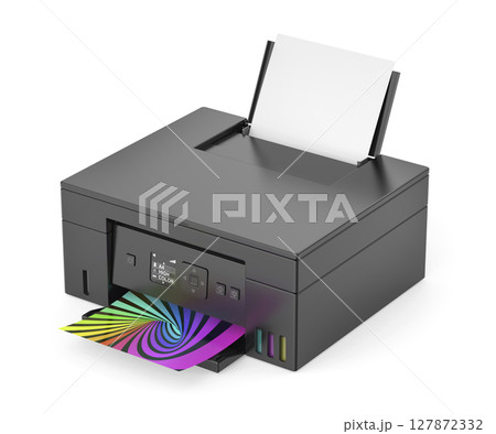 Multifunction inkjet color printer Multifunction inkjet color printer 127872332
