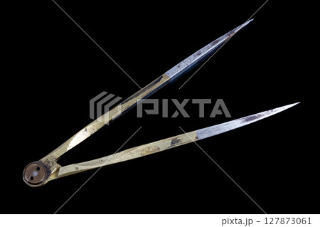bronze dividers calipers nautical navigation chart tool bronze dividers calipers nautical navigation chart tool 127873061