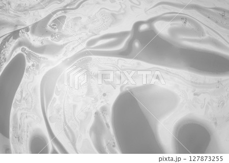 Acrylic Marble Watercolor. Abstract Texture Surface. Music Flyer Liquid Wavy Elements. Flowing Splattered Art. Effect Modern Texture. 127873255