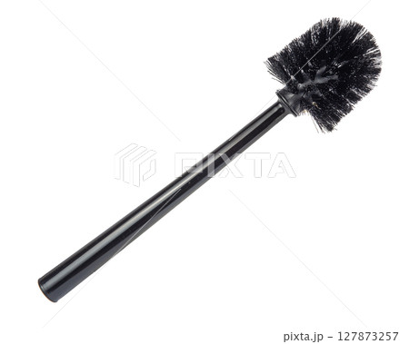 toilet brush isolated on white background. 127873257