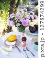 garden and tea party 127874299