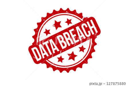 Data Breach rubber grunge stamp seal vector Data Breach rubber grunge stamp seal vector 127875880