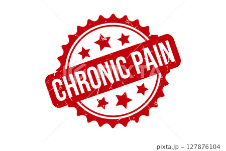 Chronic Pain rubber grunge stamp seal vector Chronic Pain rubber grunge stamp seal vector 127876104